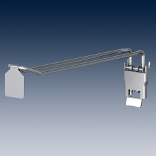 Klaphaak dubbel Ø4.8mm 30cm+prijsvaantje Tg113556+G
